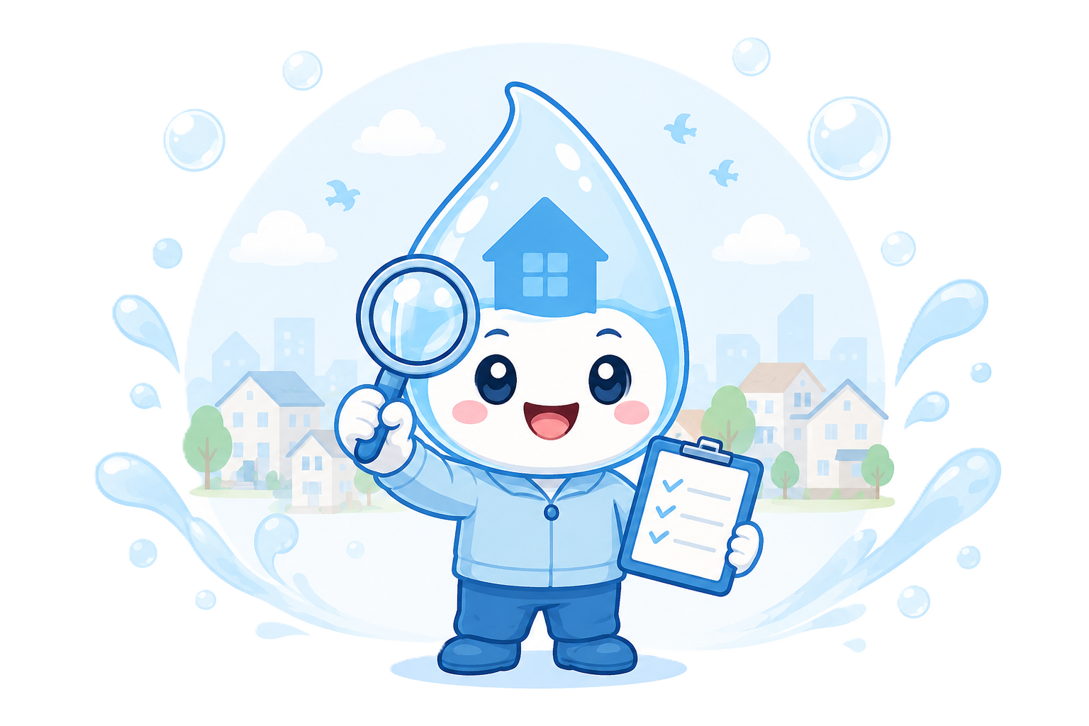 水まわり相談室の案内キャラクター